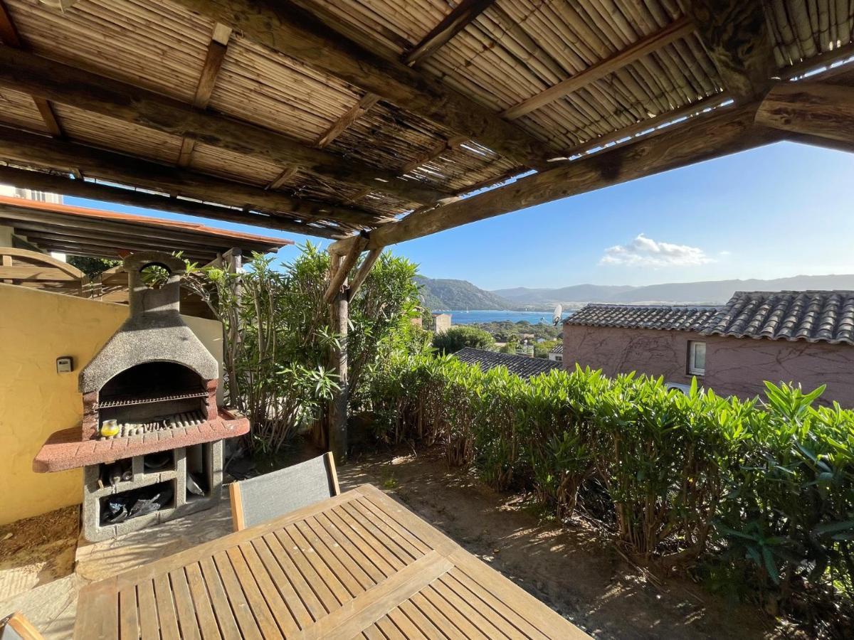 Villa Vue Mer A Santa Giulia 포르토베쉬오 외부 사진