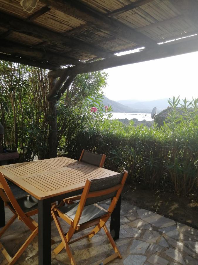 Villa Vue Mer A Santa Giulia 포르토베쉬오 외부 사진